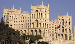 Government`s House on Freedom Square - Baku, Azerbaijan
